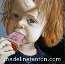 Cecilia With Lollipop